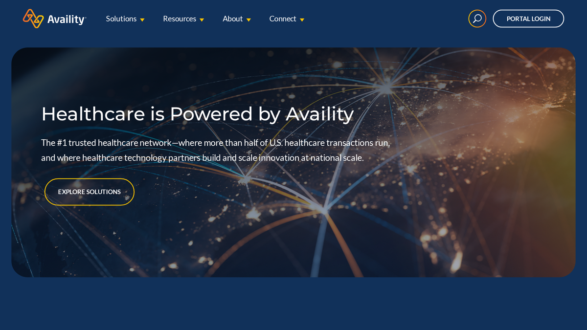 Availity product interface