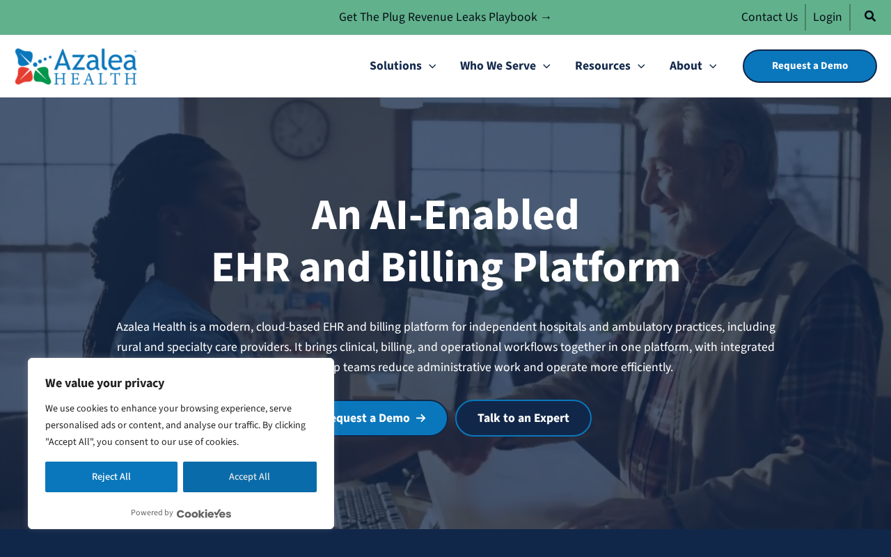Azalea Health product interface