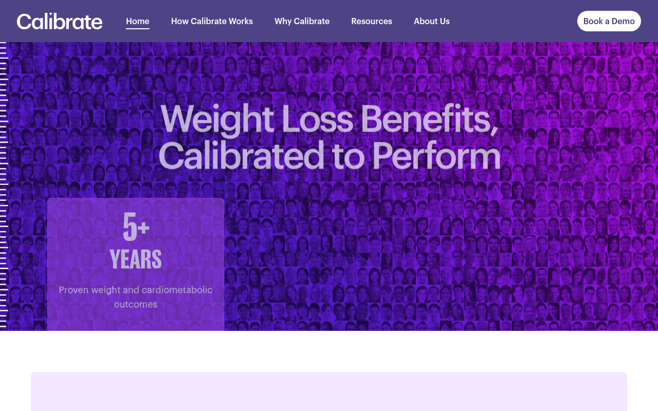 Calibrate product interface