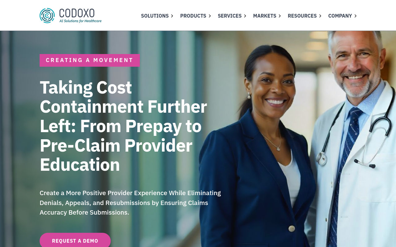 Codoxo homepage