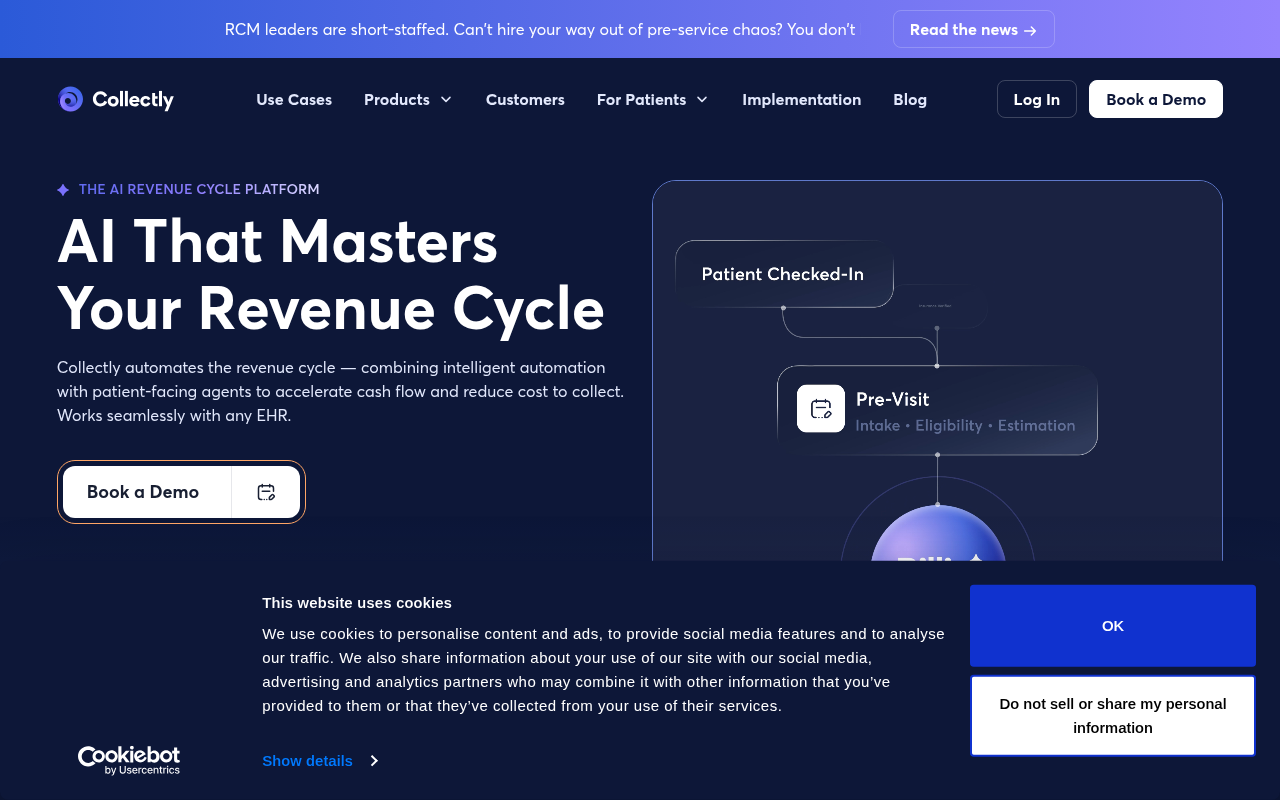 Collectly product interface