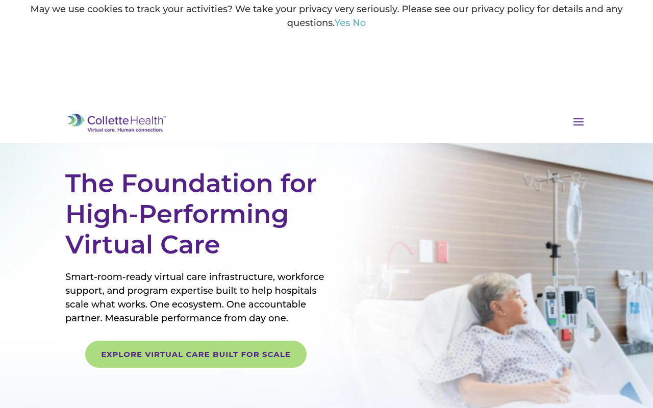 Collette Health product interface