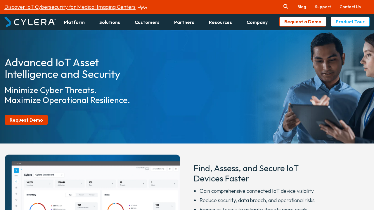 Cylera product interface