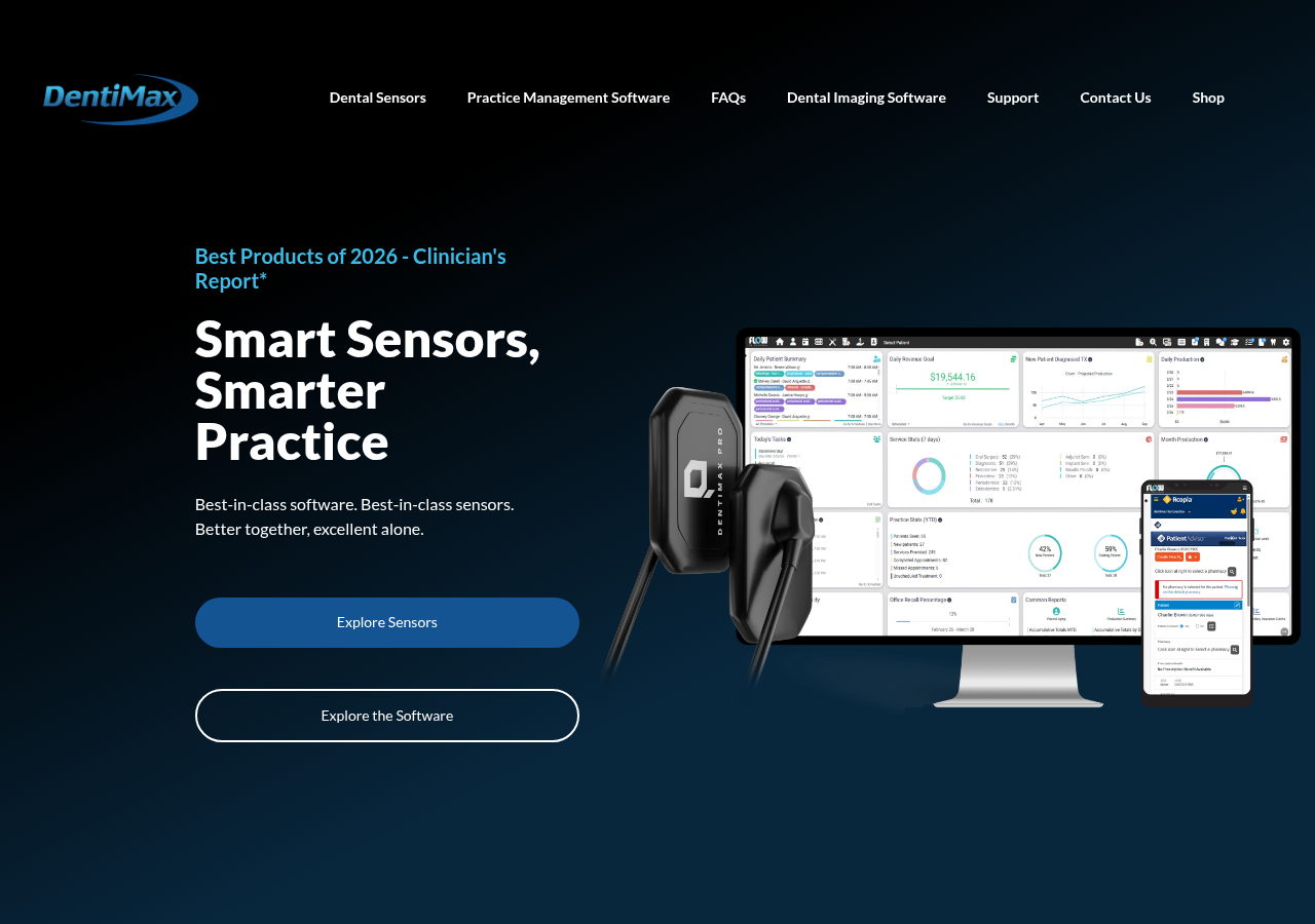 DentiMax product interface