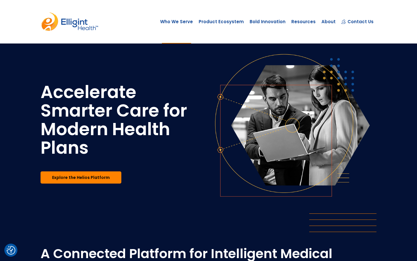 Elligint Health product interface