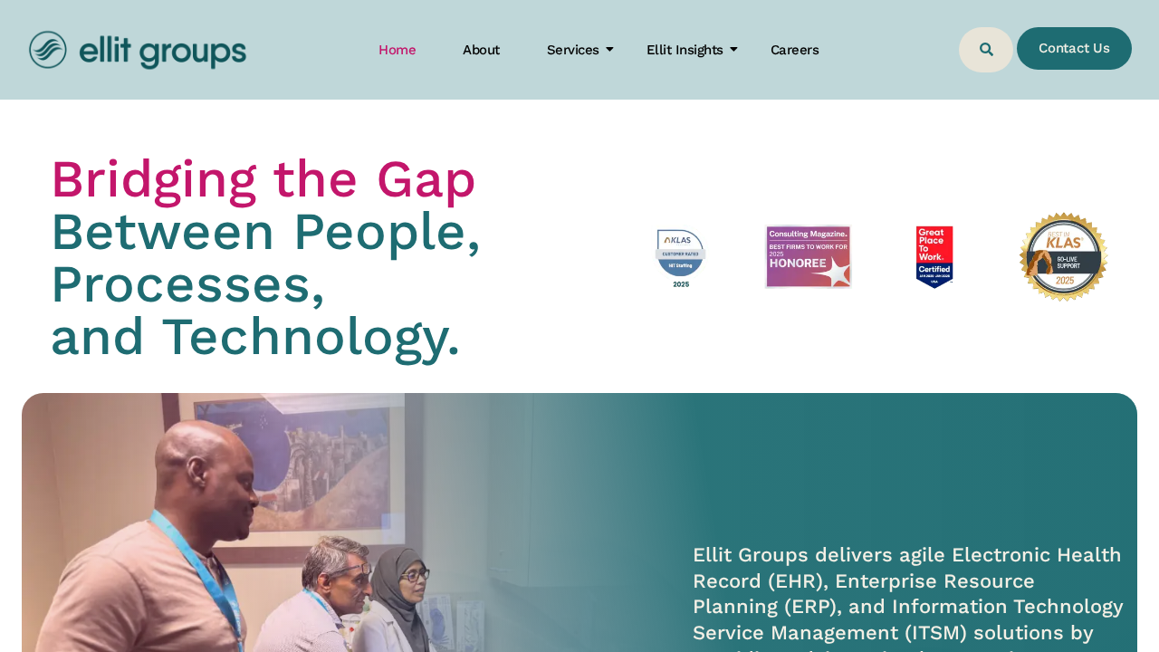 Ellit Groups product interface
