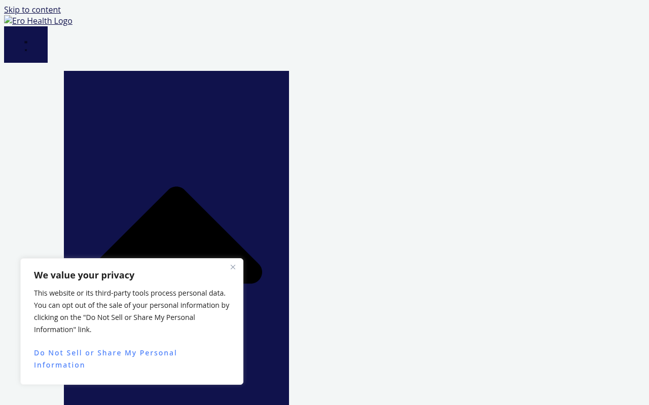 Ero Health product interface