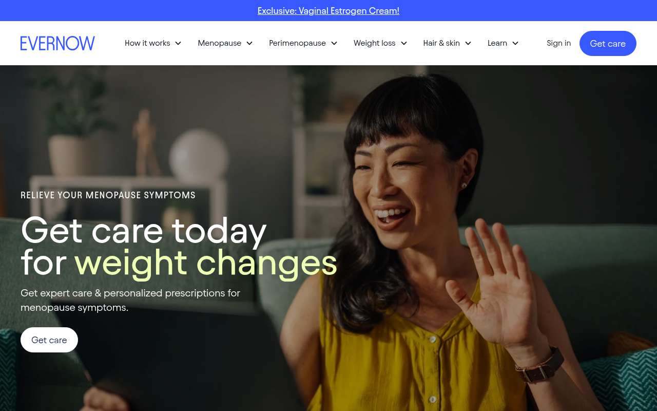 Evernow product interface
