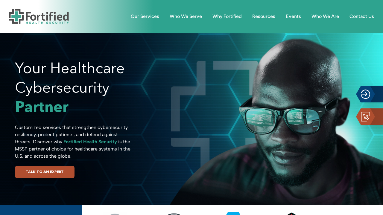 Fortified Health Security product interface
