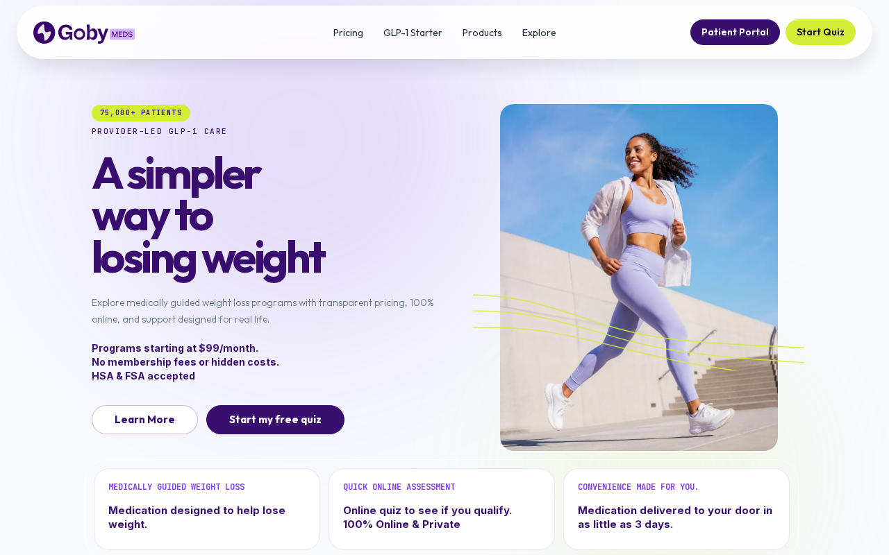 GobyMeds product interface