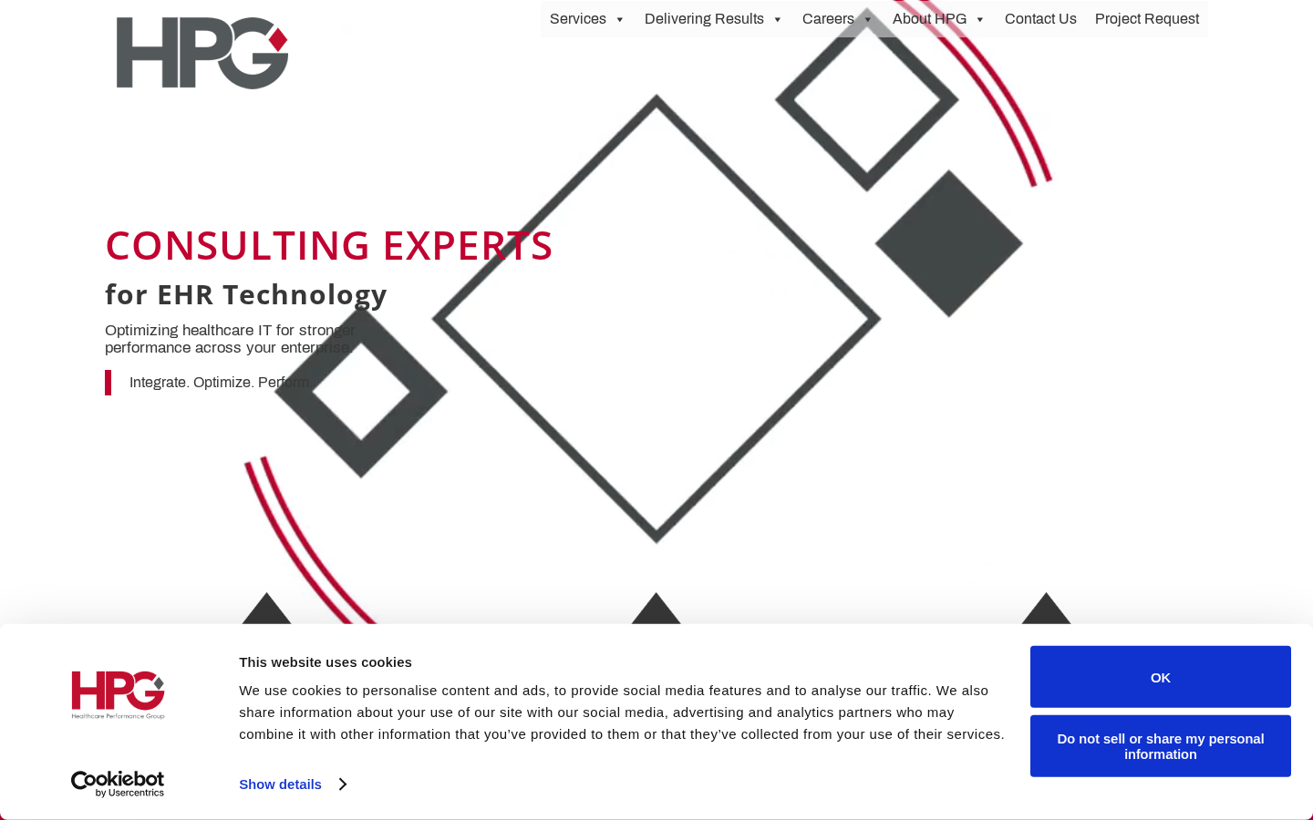 HPG product interface