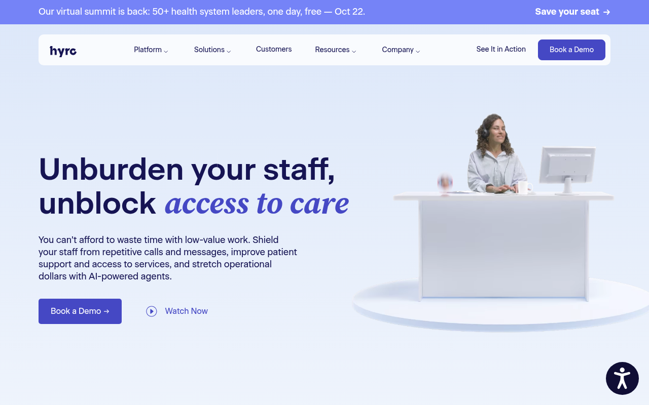 Hyro product interface