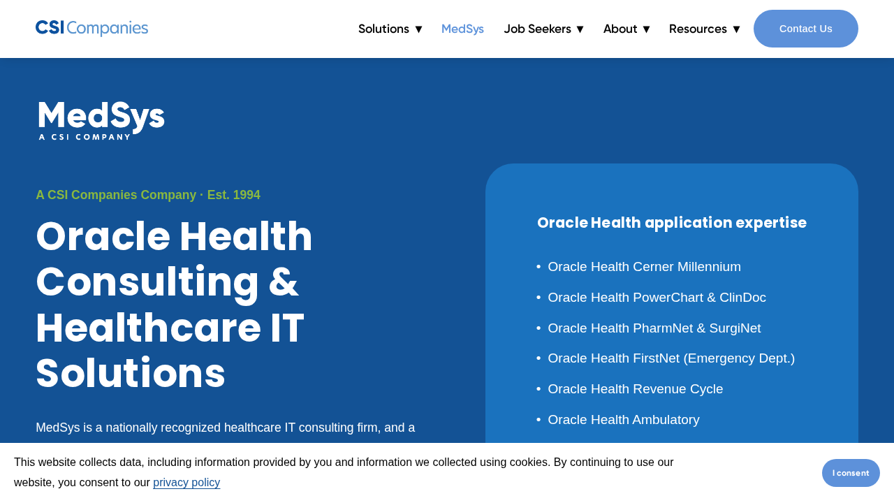 MedSys Group product interface