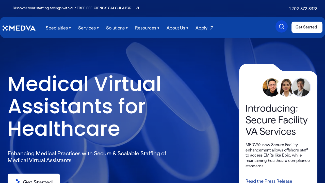 MEDVA product interface