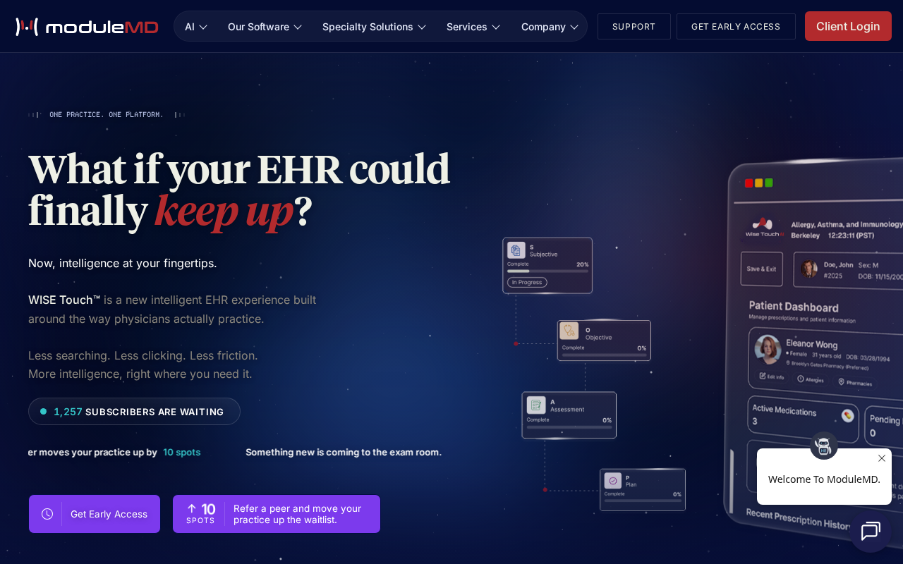 ModuleMD product interface