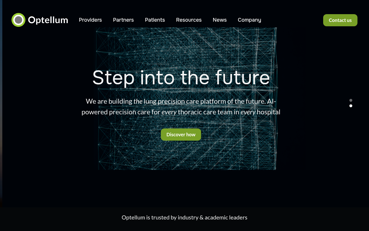 Optellum product interface