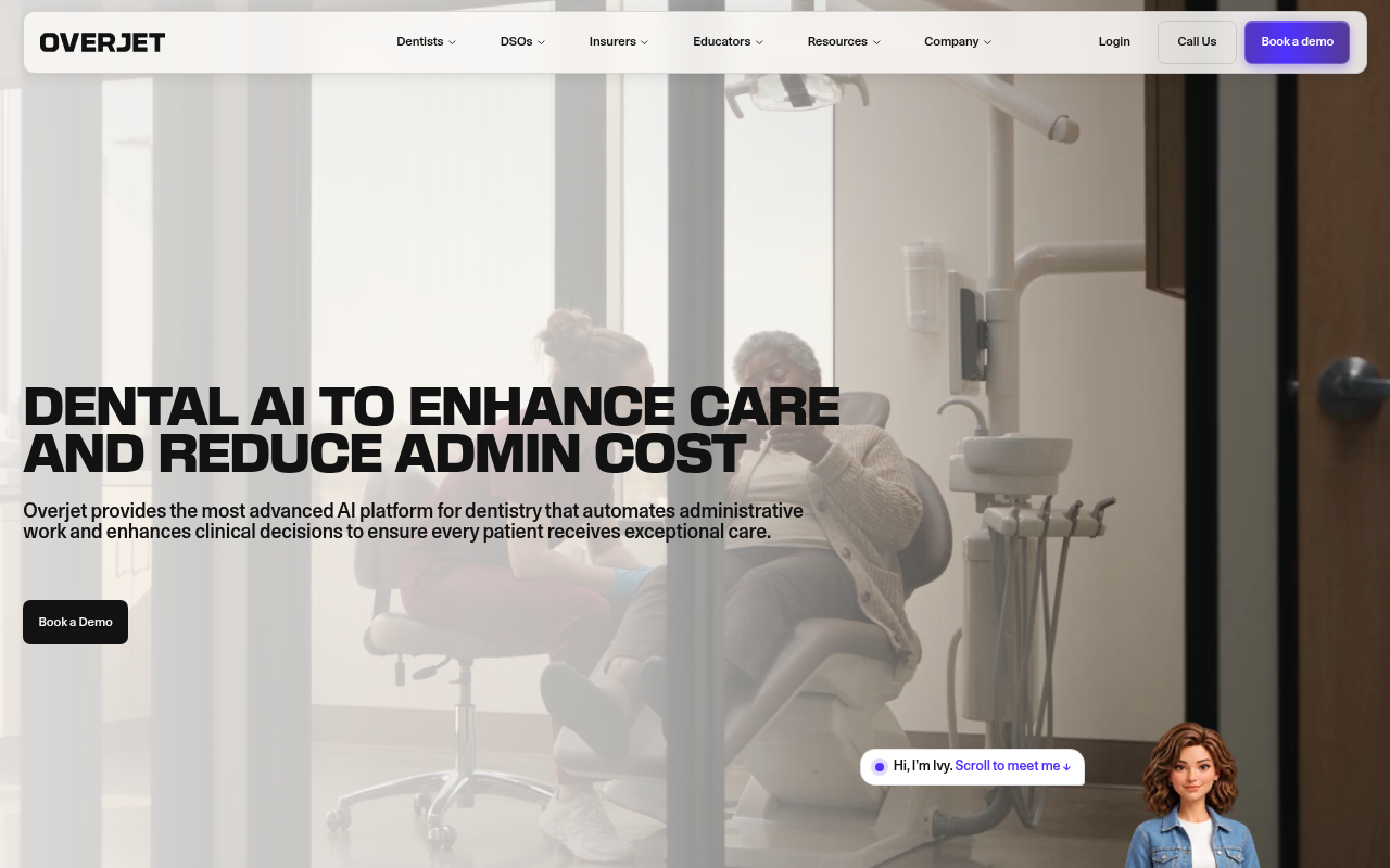 Overjet product interface