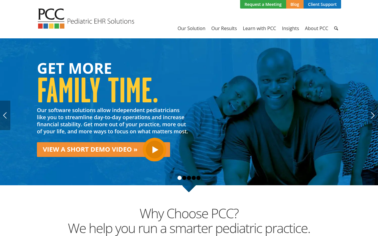 PCC product interface