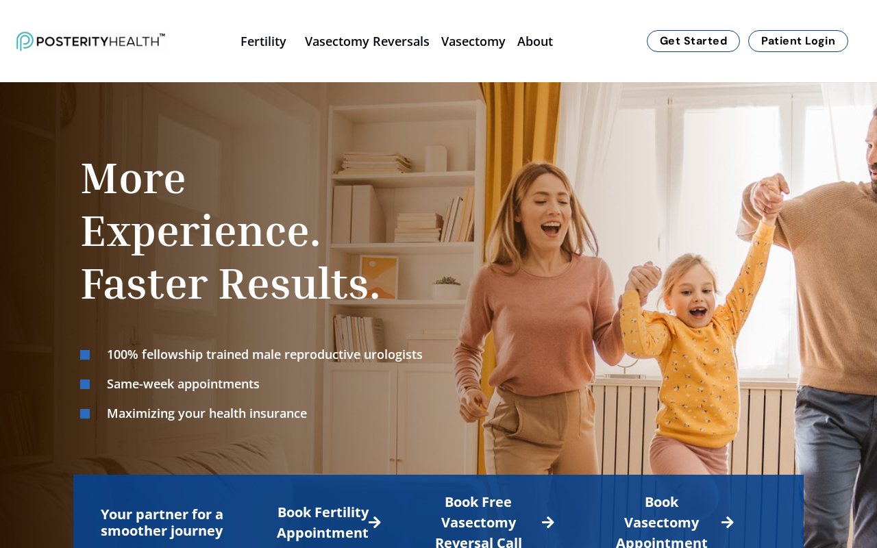 Posterity Health product interface