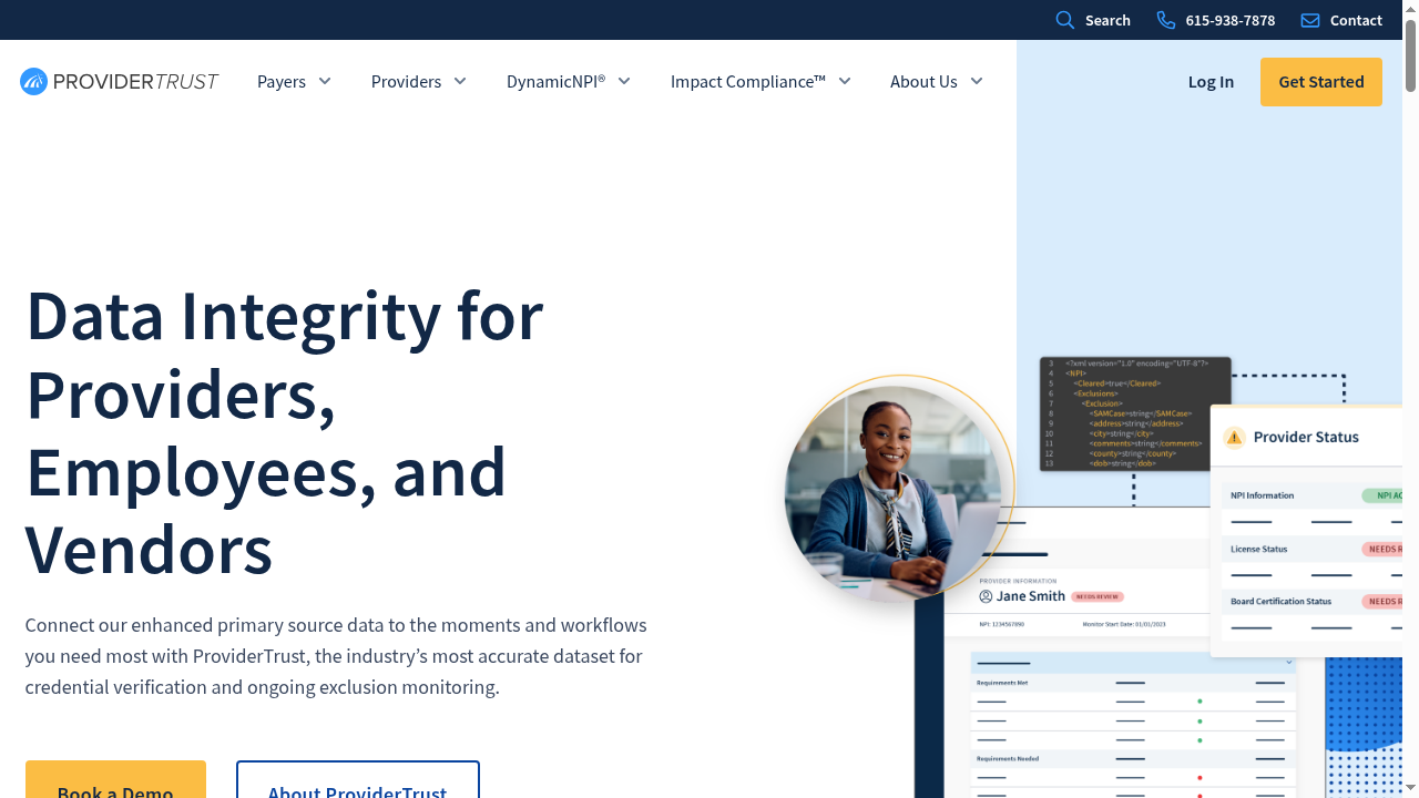 ProviderTrust product interface