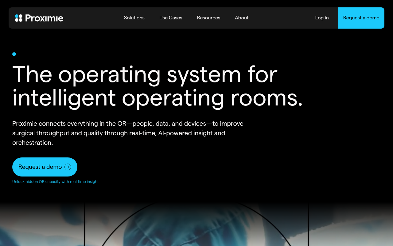 Proximie product interface
