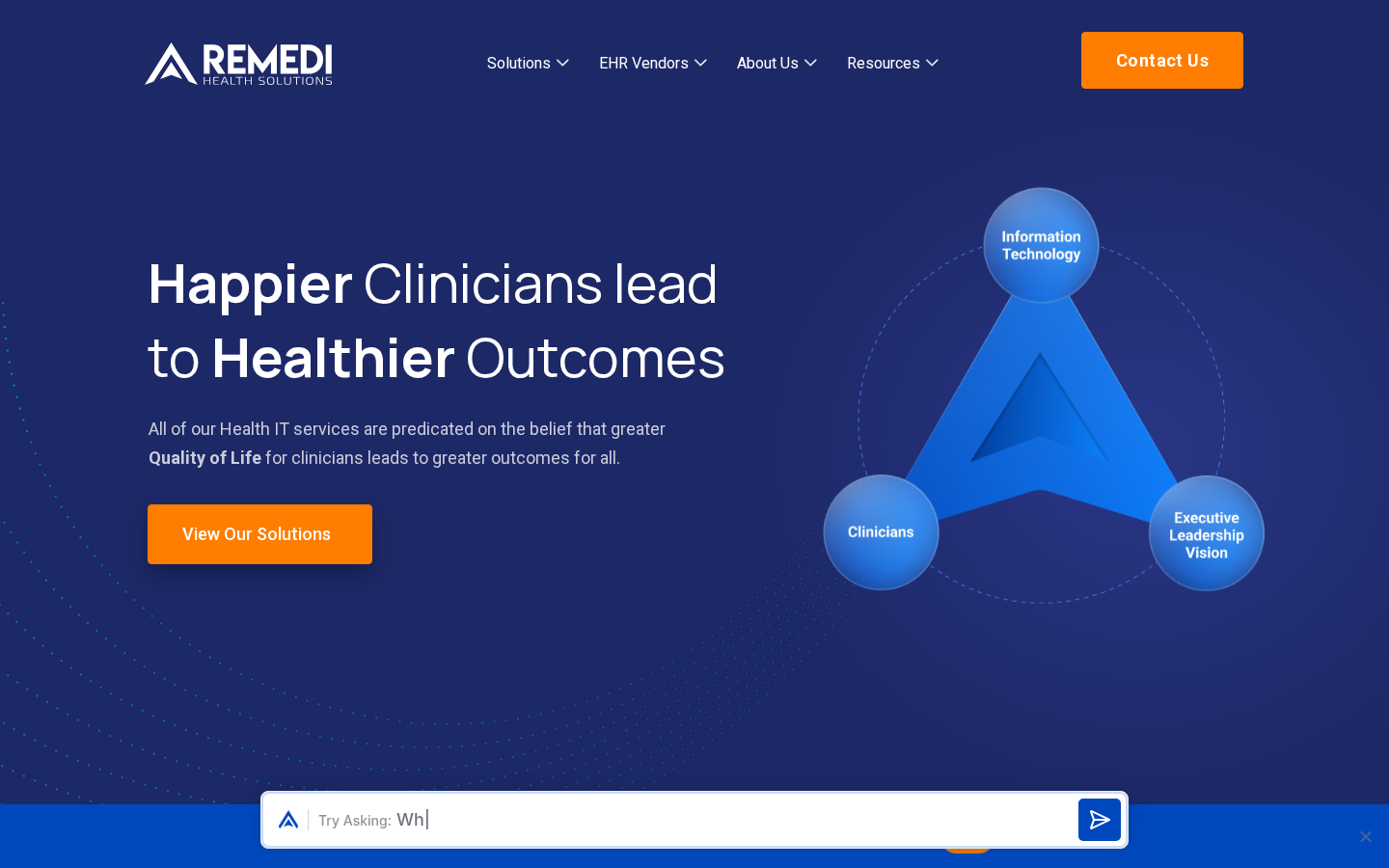 ReMedi Health Solutions product interface