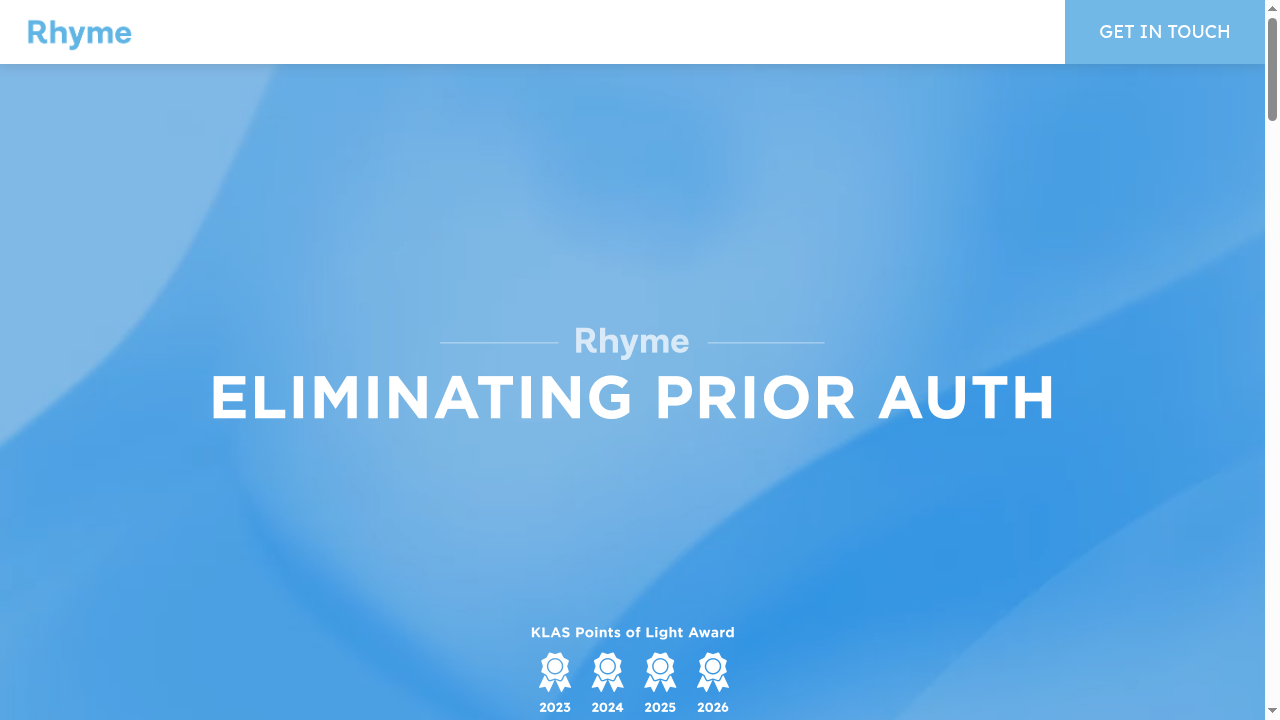 Rhyme product interface