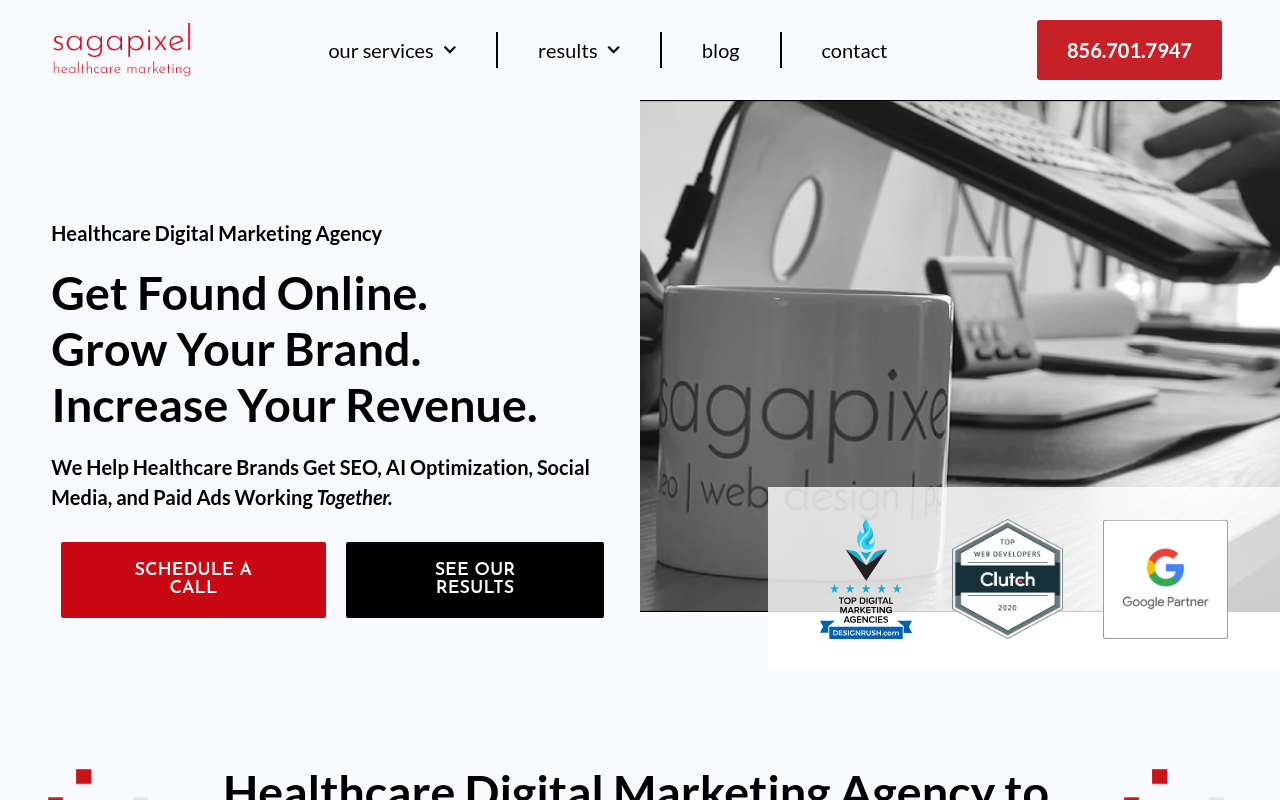 Sagapixel product interface