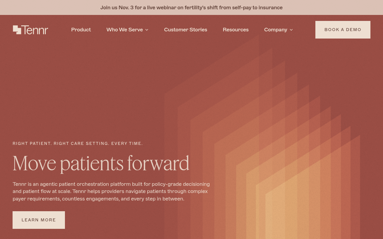 Tennr product interface